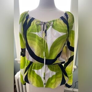 MICHAEL MICHAEL KORS SPRING BLOUSE, SIZE S